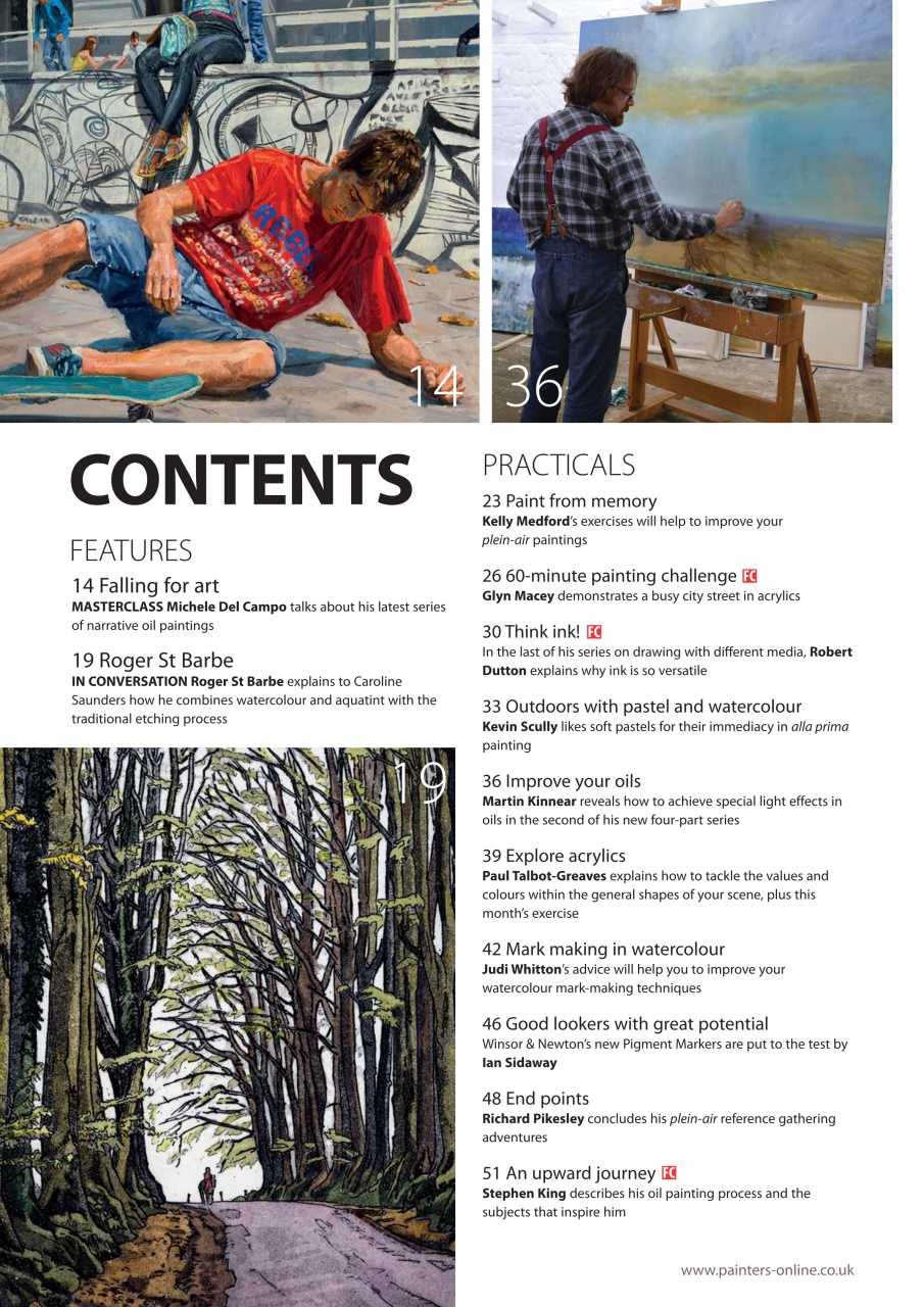 The Artist Preview Pages