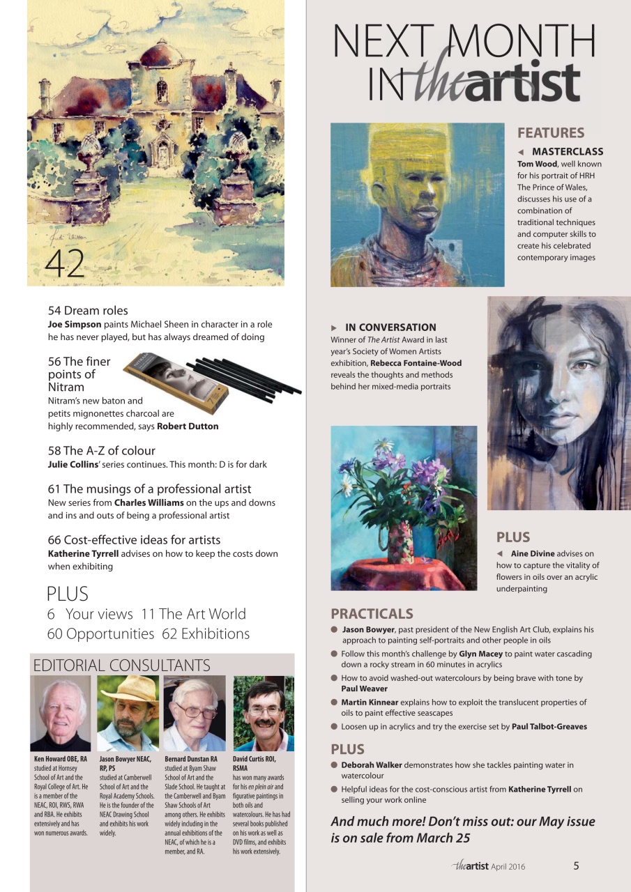 The Artist Preview Pages