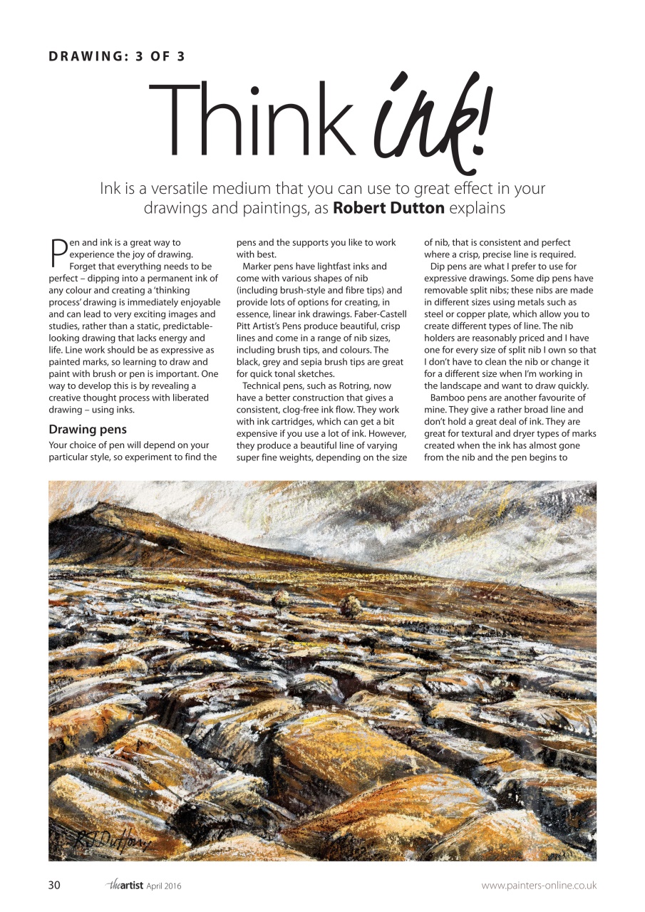 The Artist Preview Pages