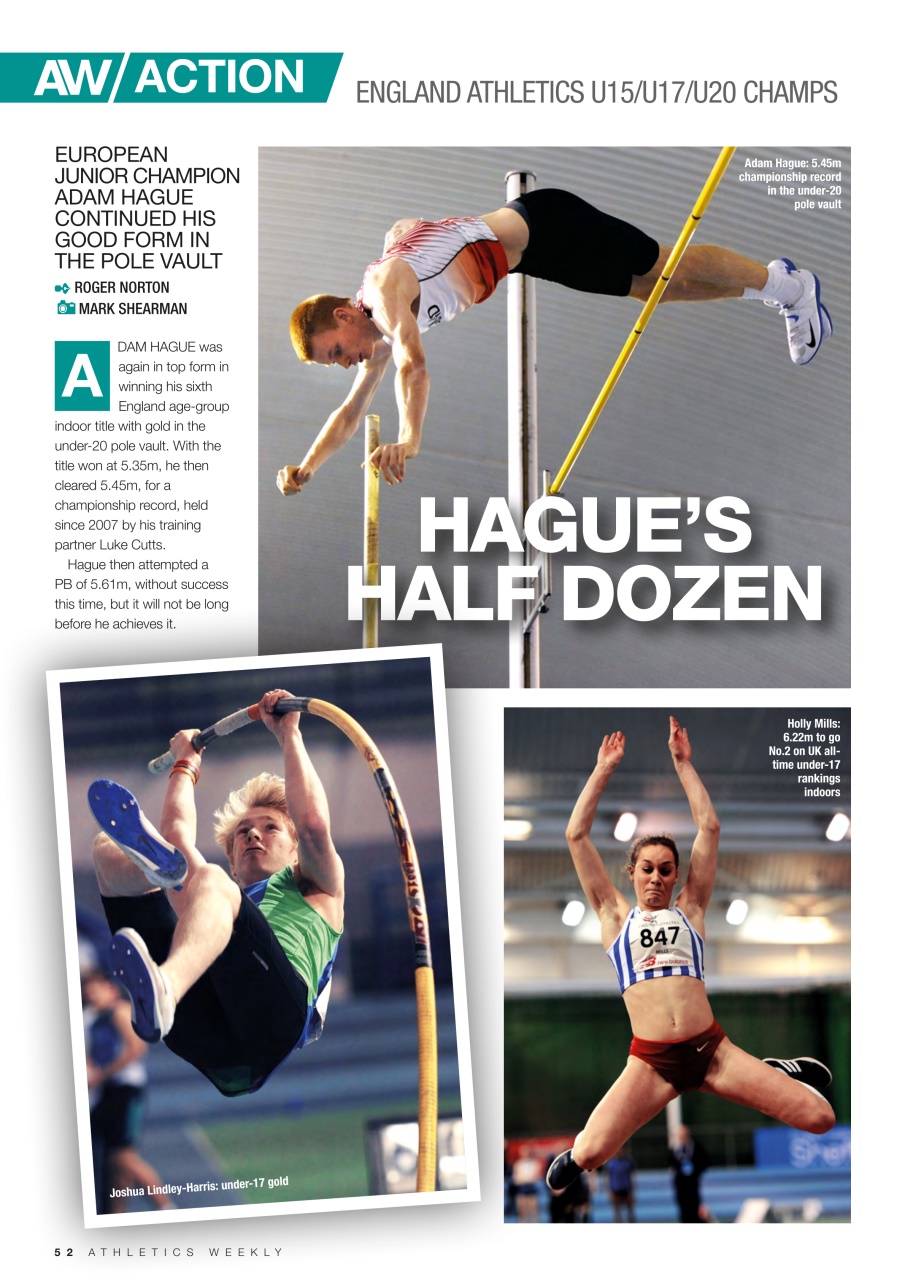 AW – Athletics Weekly Magazine Preview Pages