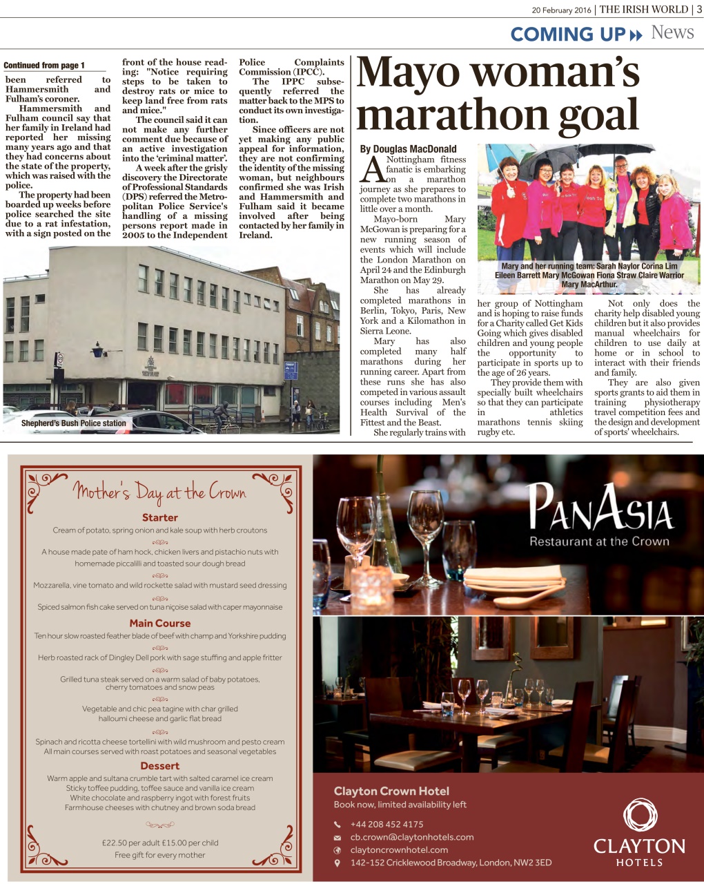 Irish World Preview Pages