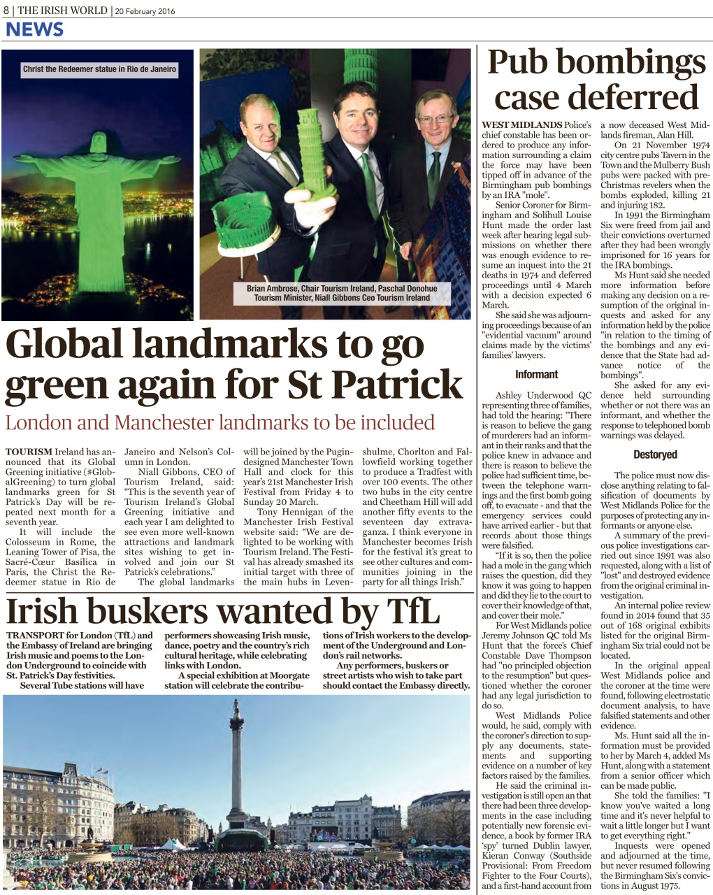 Irish World Preview Pages