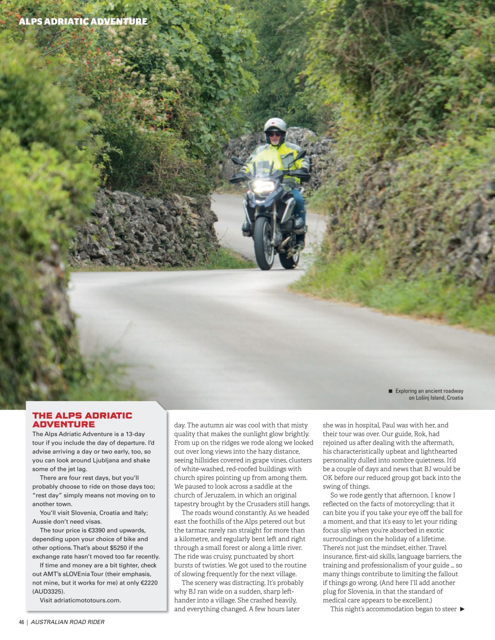 Australian Road Rider Preview Pages