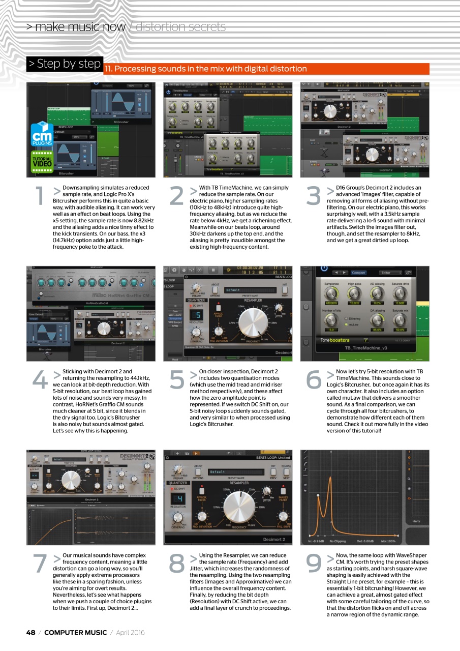Computer Music Preview Pages
