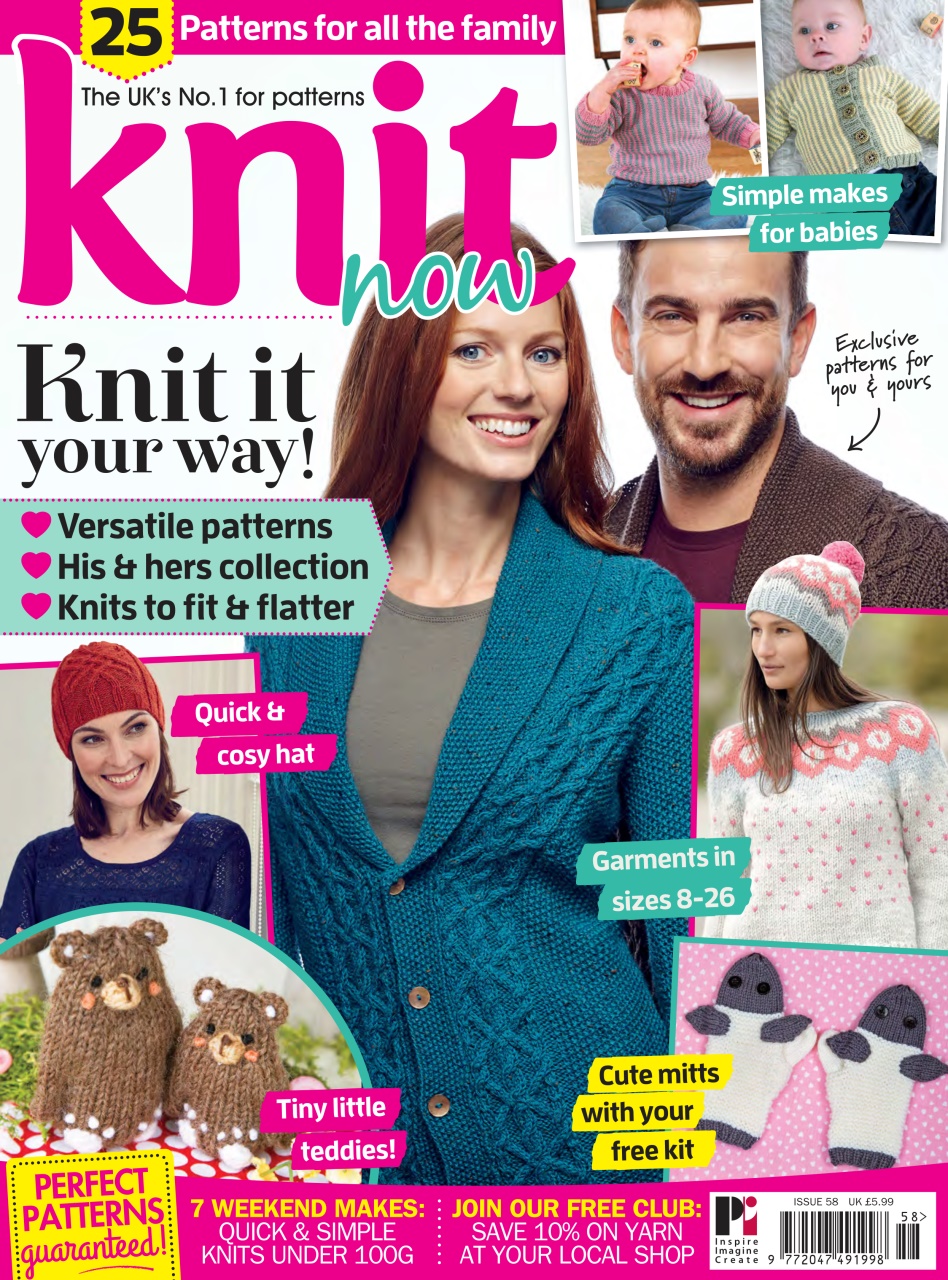 Knit Now Preview Pages