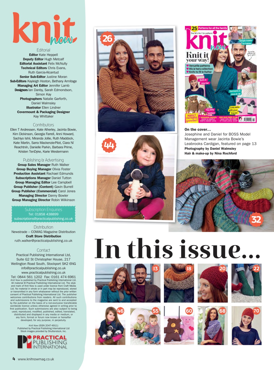 Knit Now Preview Pages