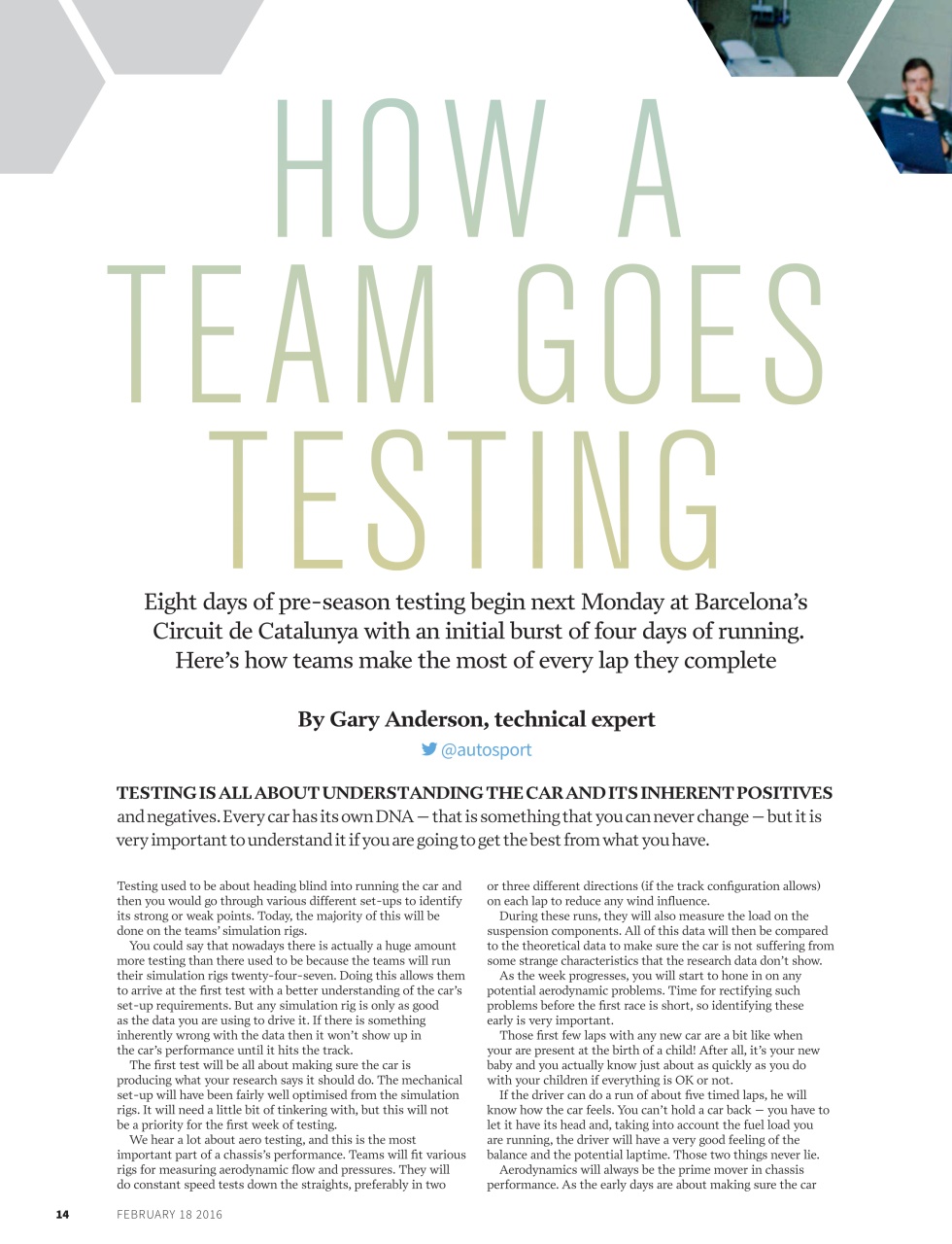 Autosport Preview Pages