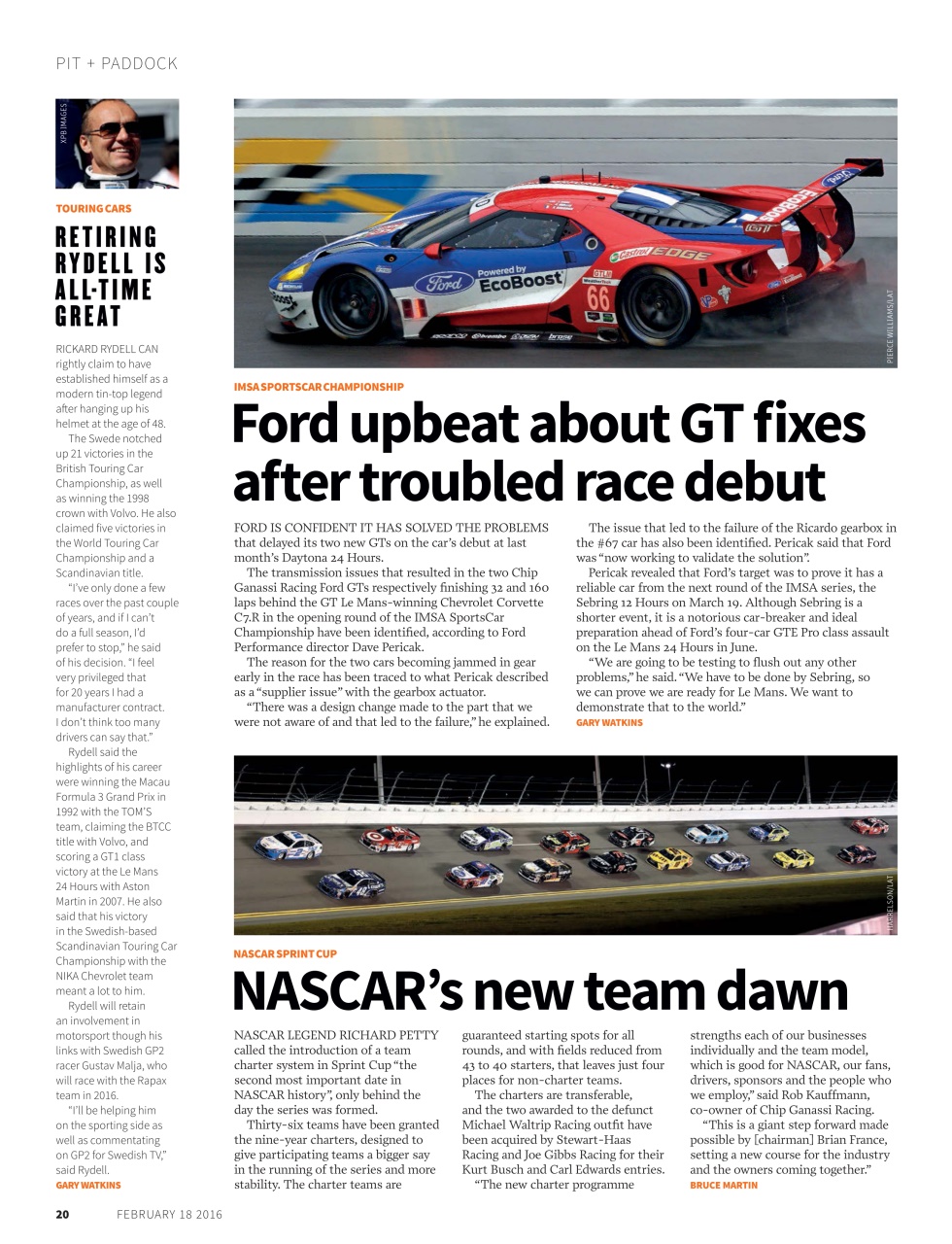 Autosport Preview Pages