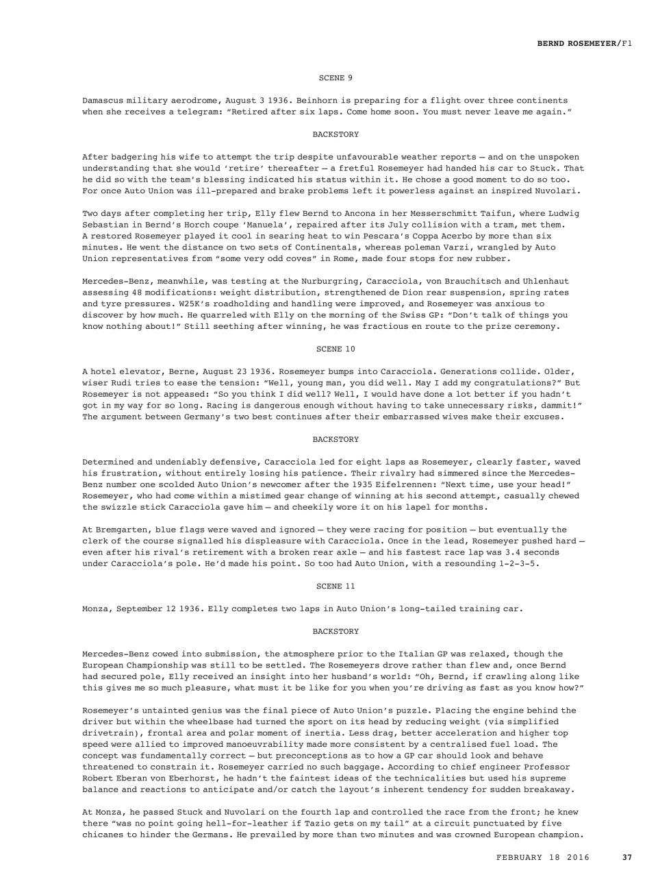 Autosport Preview Pages