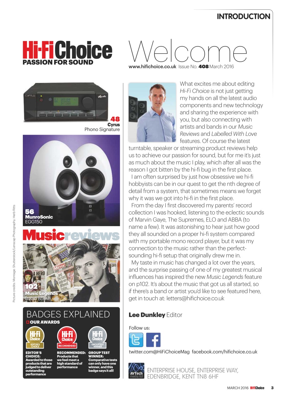 Hi-Fi Choice Preview Pages