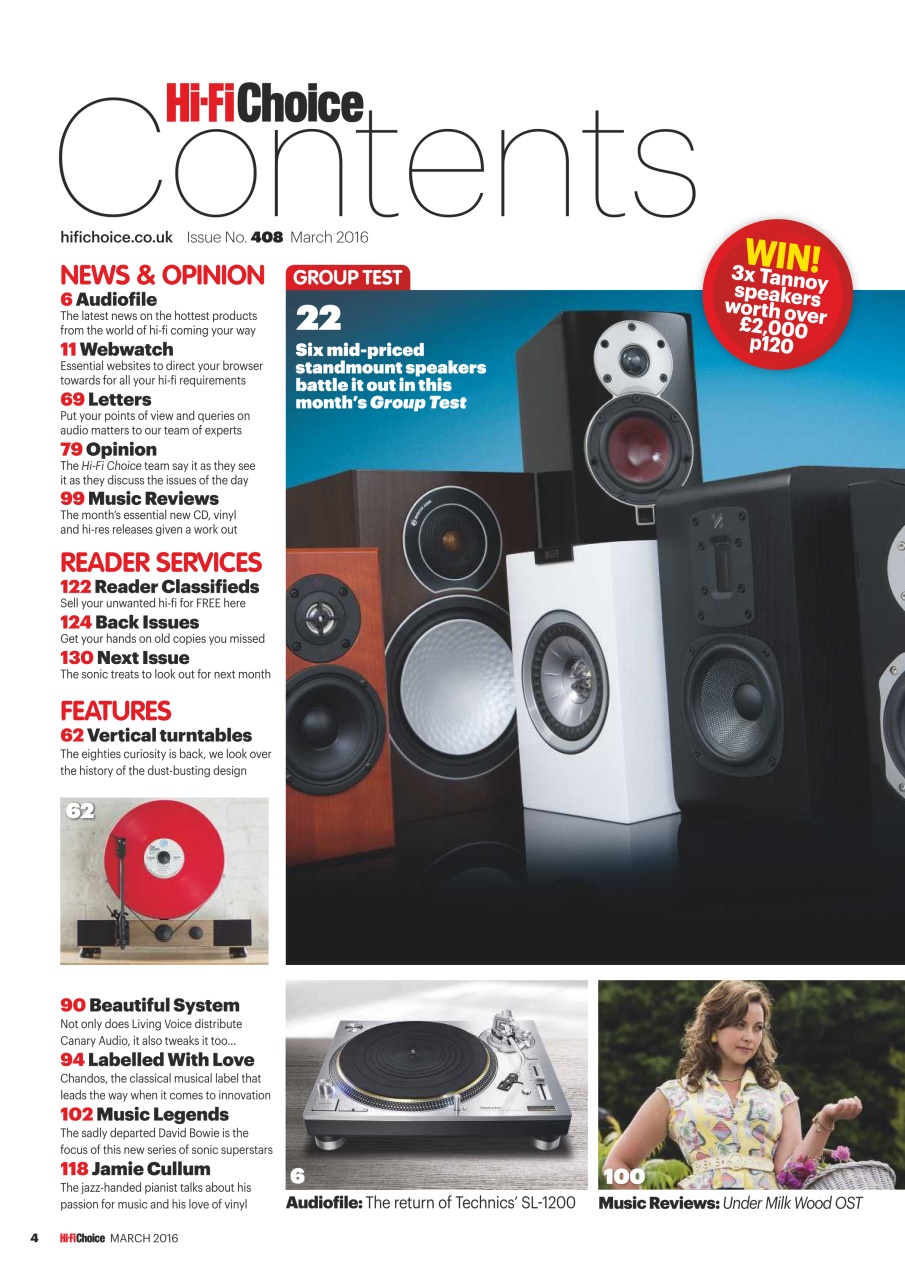 Hi-Fi Choice Preview Pages