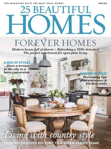 25 Beautiful Homes issue April 2016