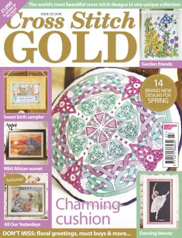 Cross Stitch Gold issue February 2016