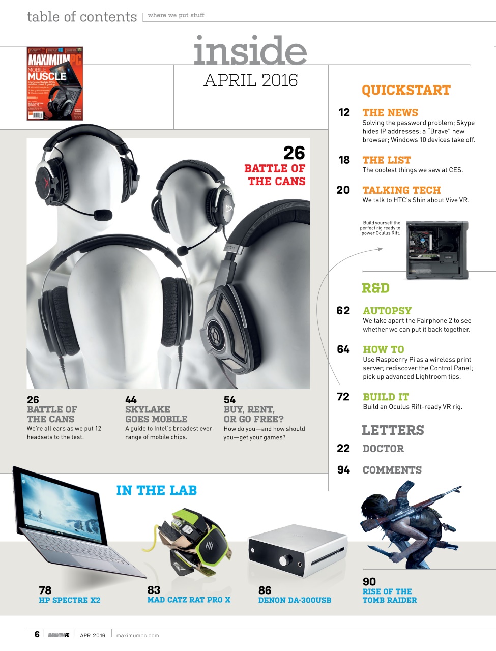 Maximum PC Preview Pages