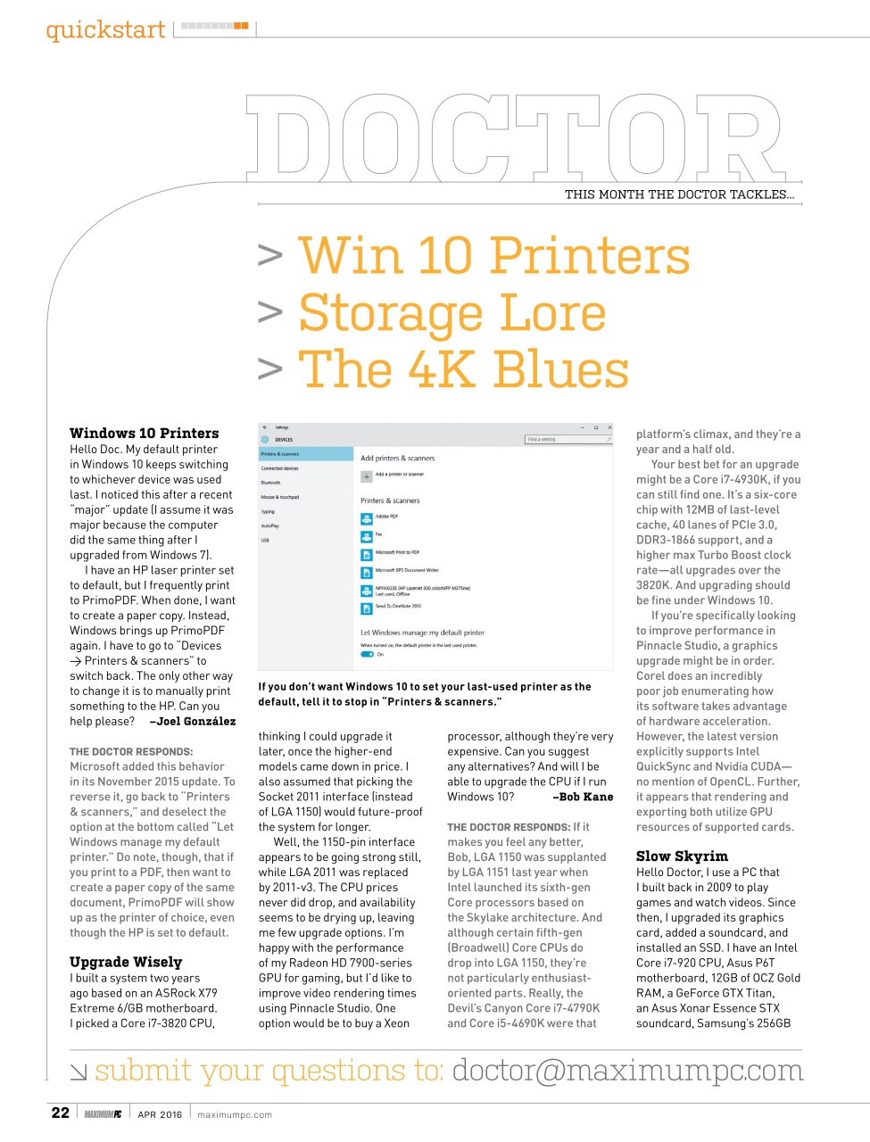 Maximum PC Preview Pages