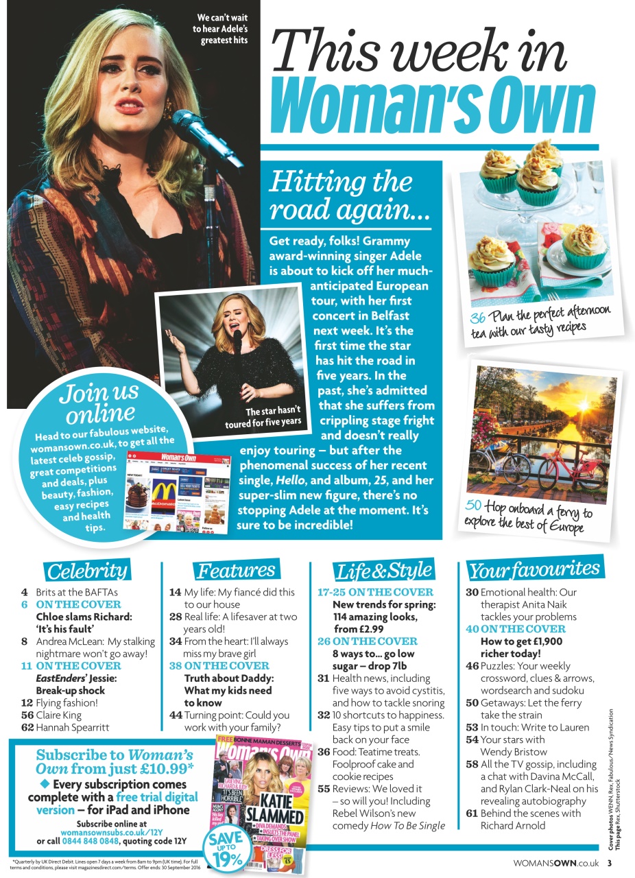 Woman's Own Preview Pages