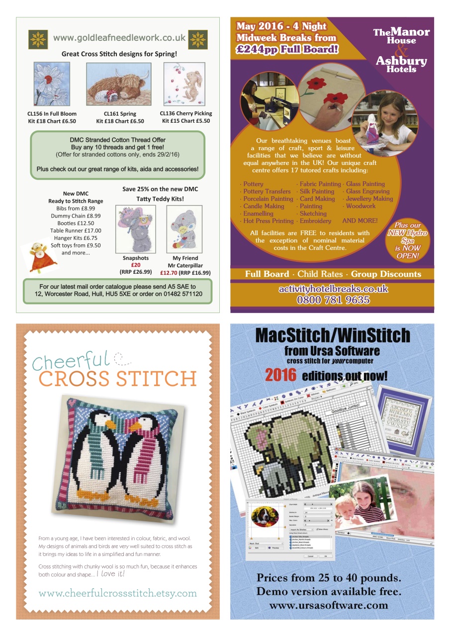 Cross Stitch Crazy Preview Pages