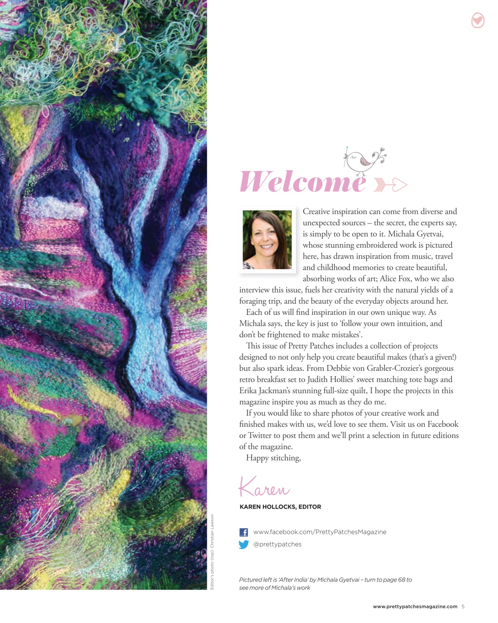 Pretty Patches Magazine Preview Pages