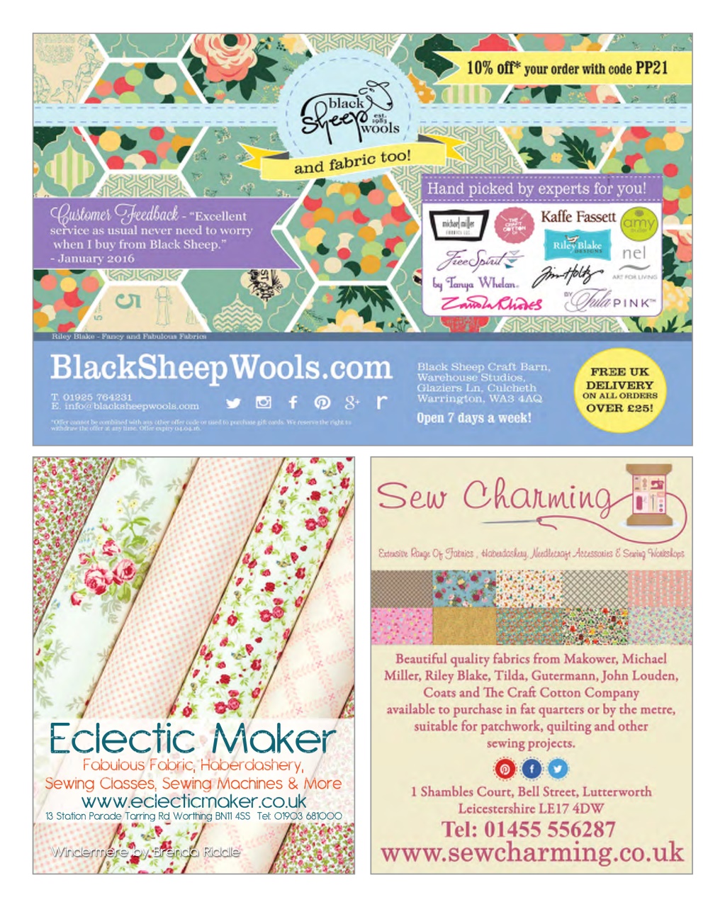 Pretty Patches Magazine Preview Pages