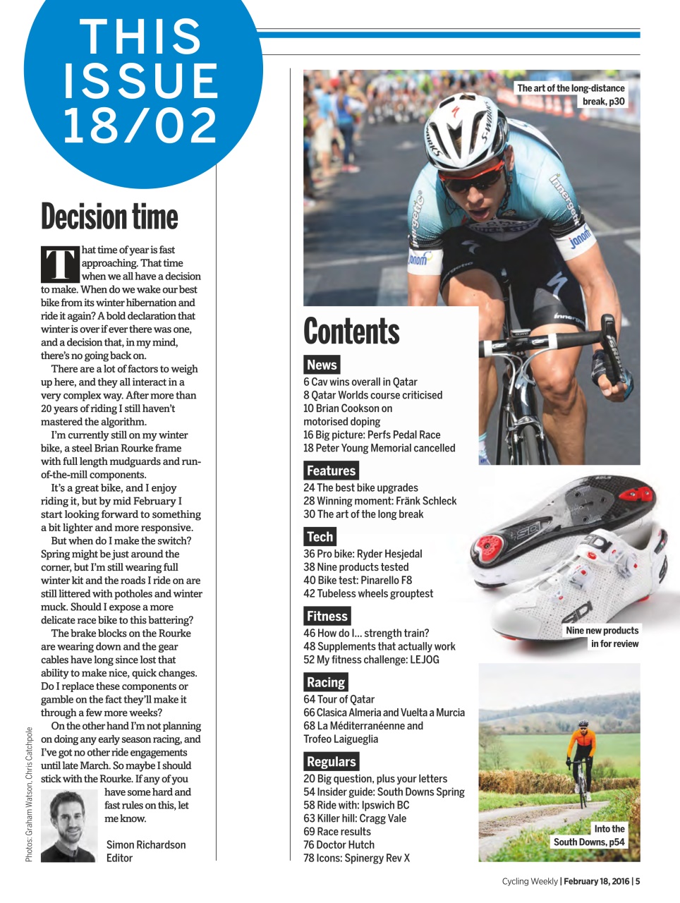 Cycling Weekly Preview Pages