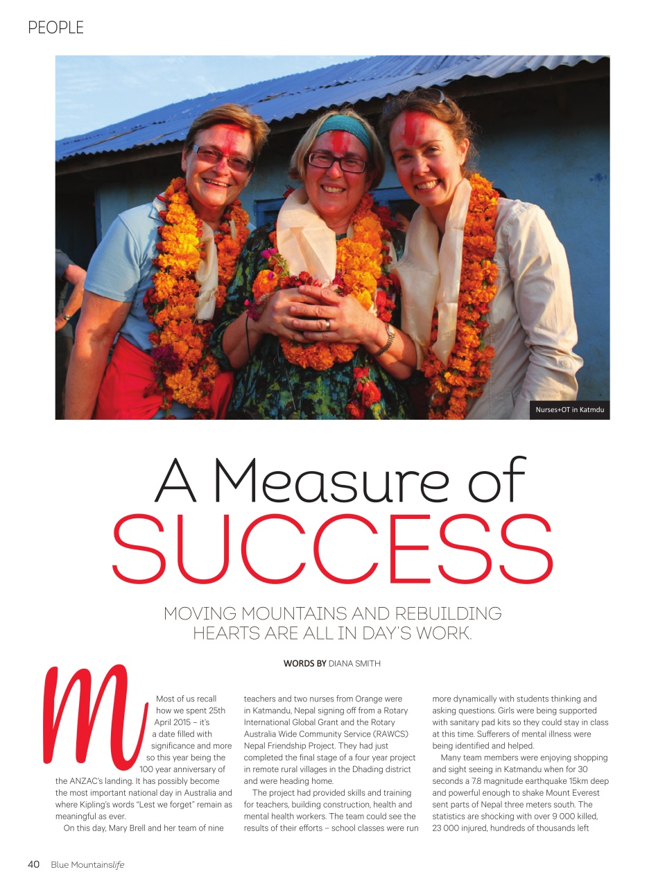 Blue Mountains Life Preview Pages