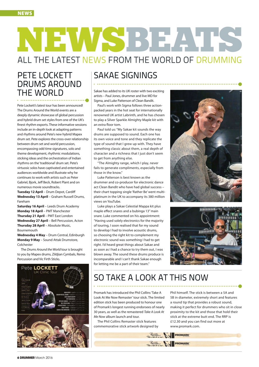 iDrum magazine: Never miss a beat Preview Pages