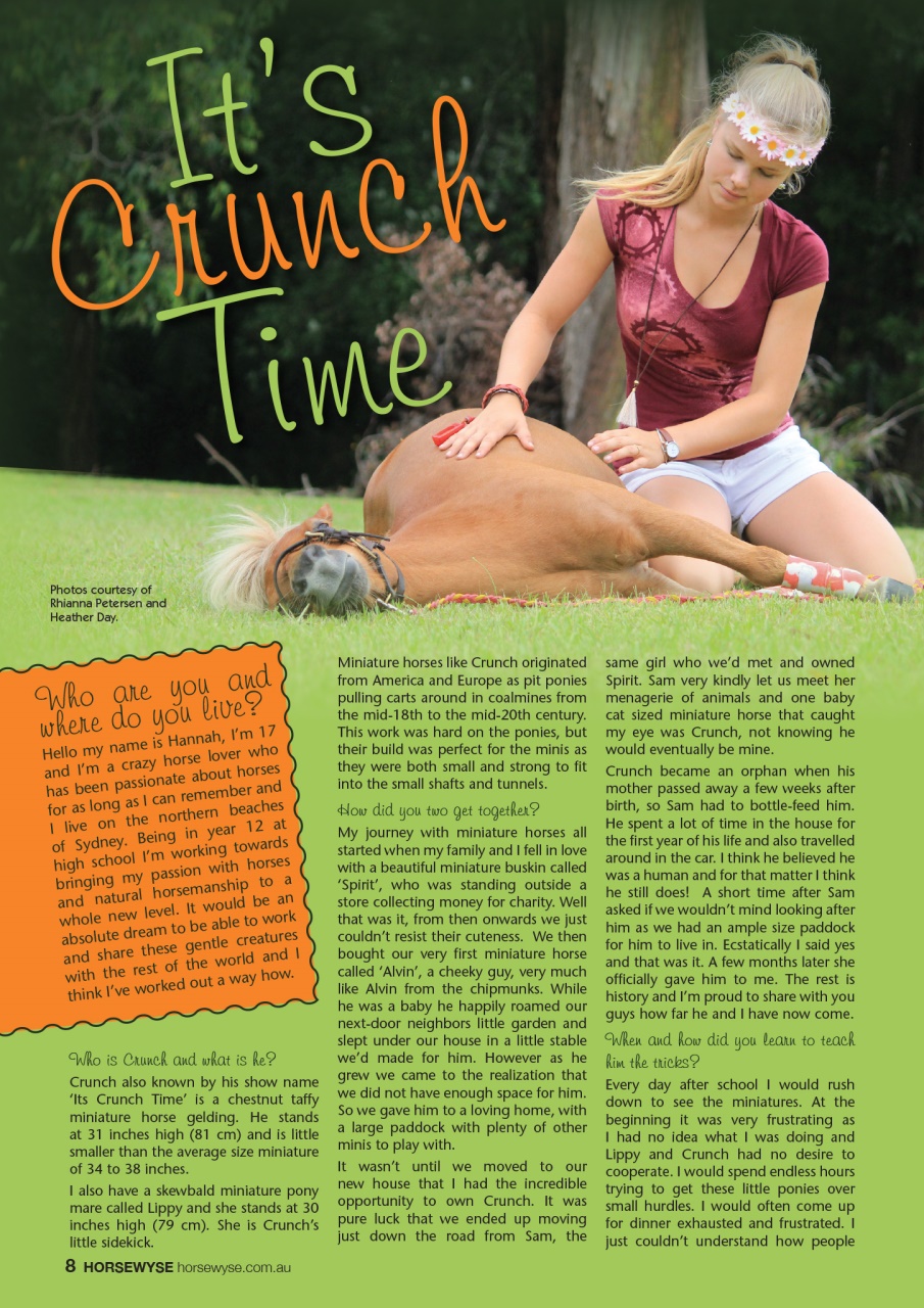 HorseWyse Magazine Preview Pages