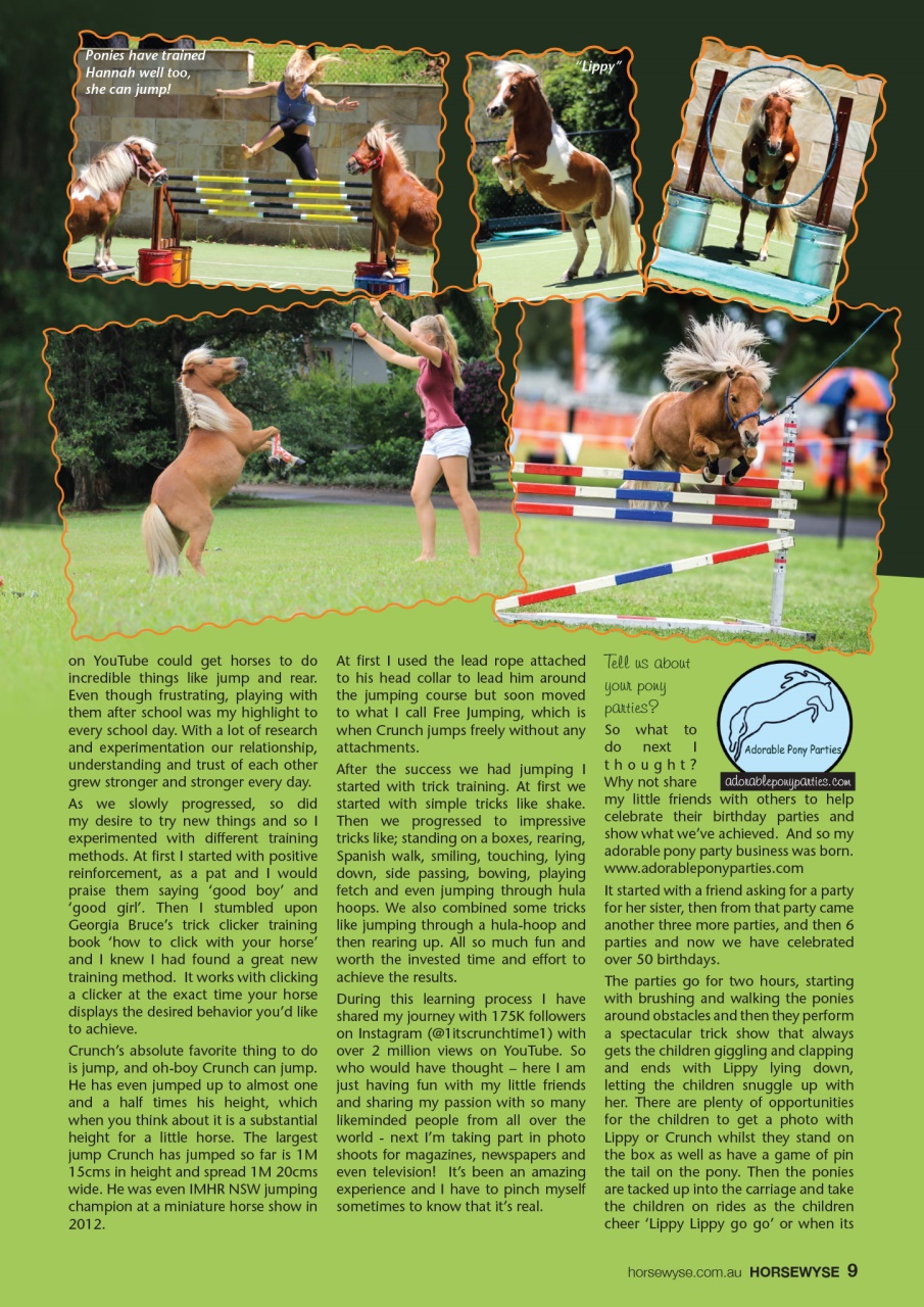HorseWyse Magazine Preview Pages
