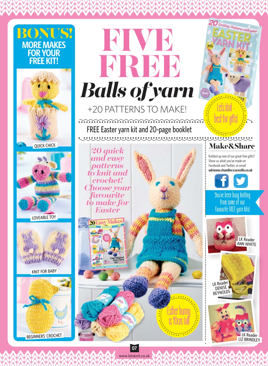 Let's Knit Preview Pages