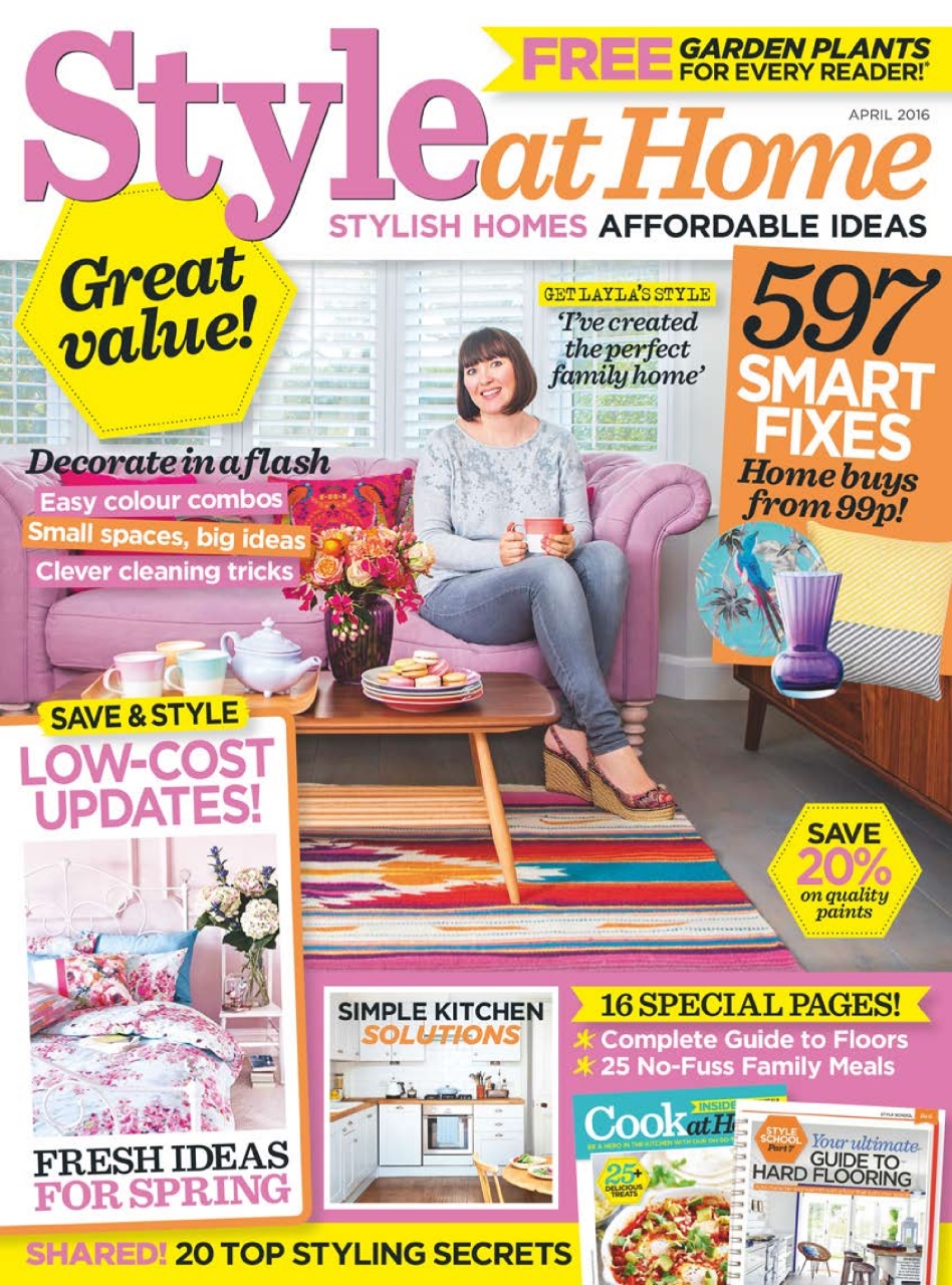Style at Home Preview Pages