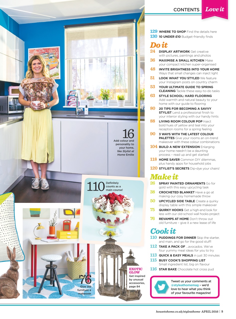 Style at Home Preview Pages