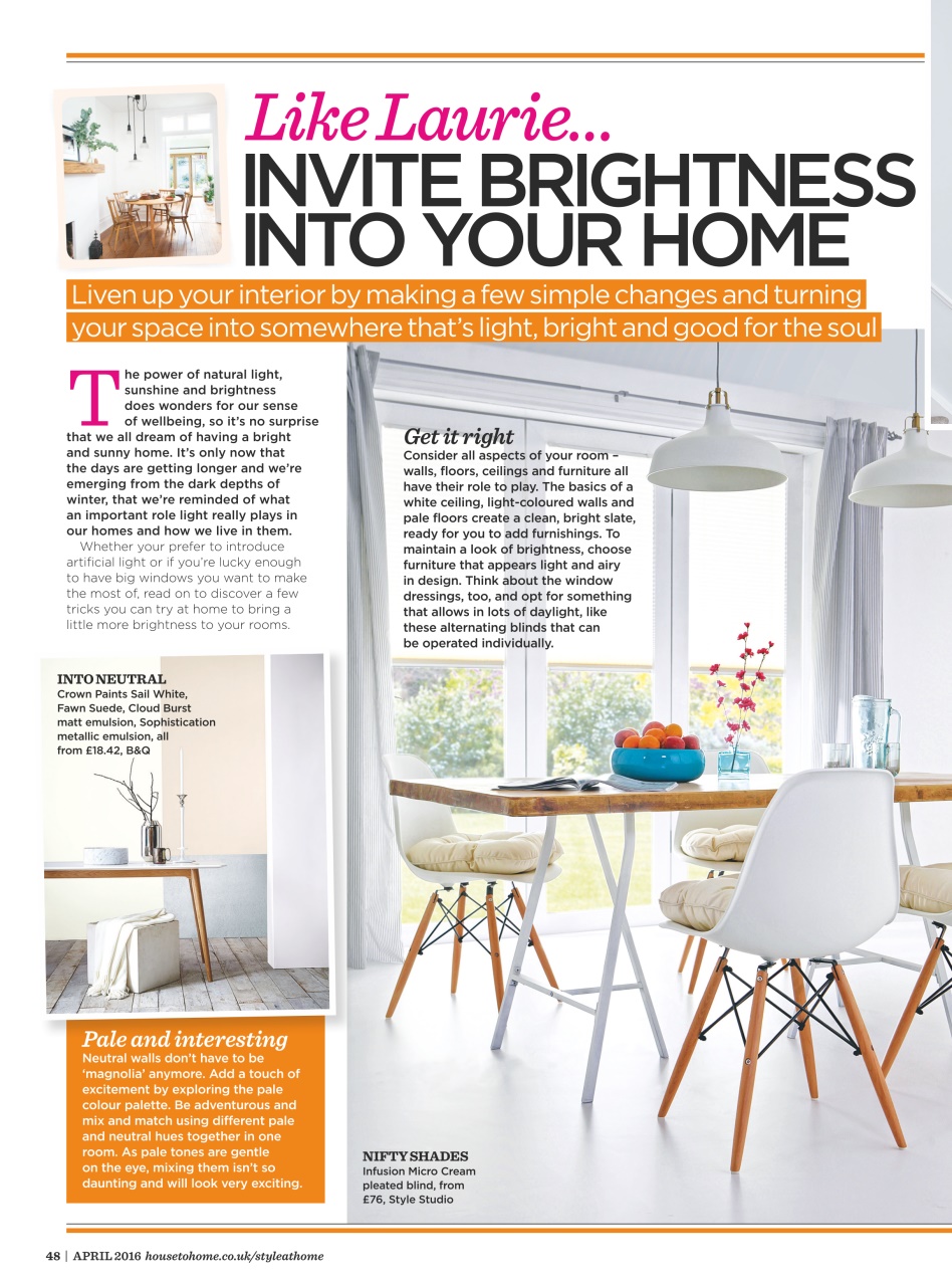 Style at Home Preview Pages