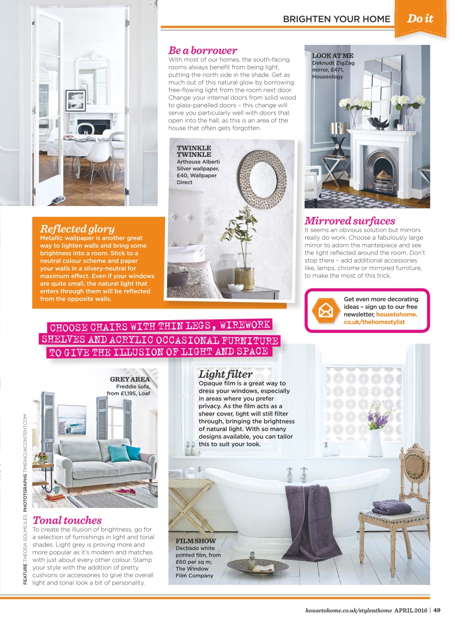 Style at Home Preview Pages