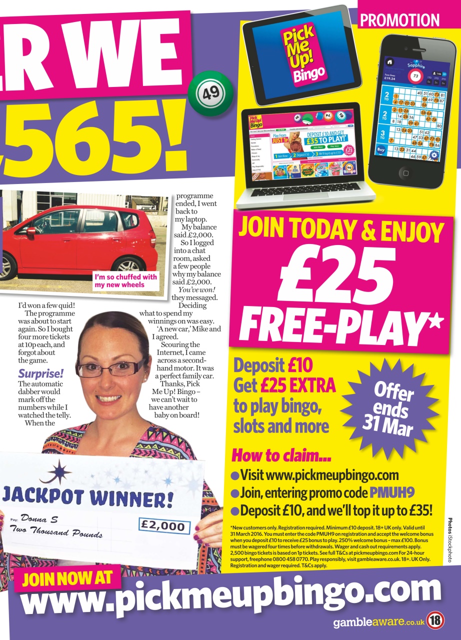 Pick Me Up Preview Pages