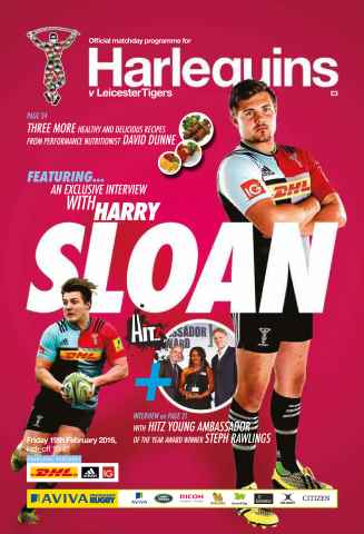 Harlequins issue Harlequins v Leicester Tigers