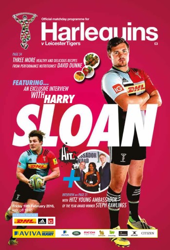 Harlequins issue 