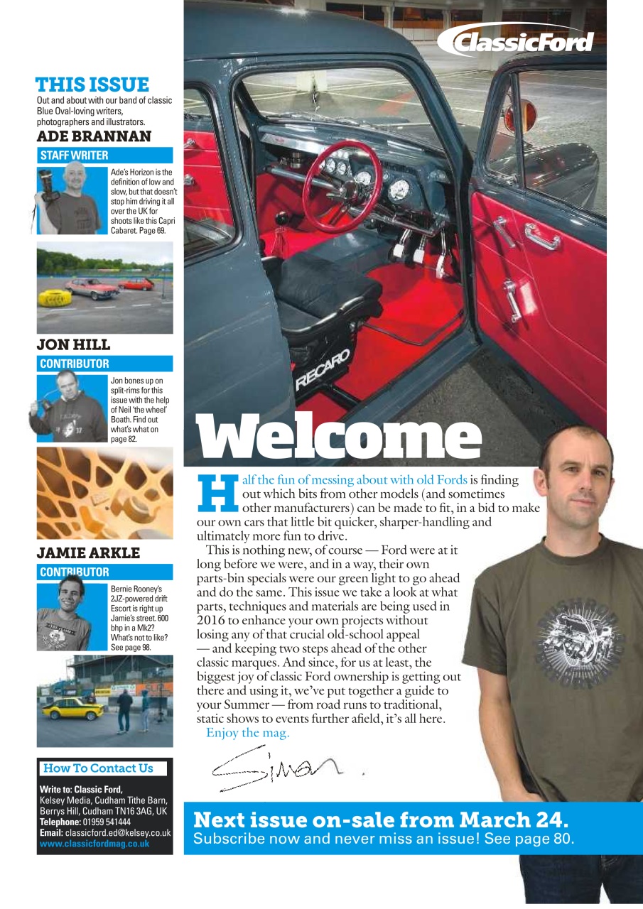 Classic Ford Preview Pages