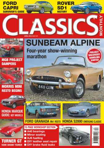 Classics World issue No. 240 Sunbeam Alpine 