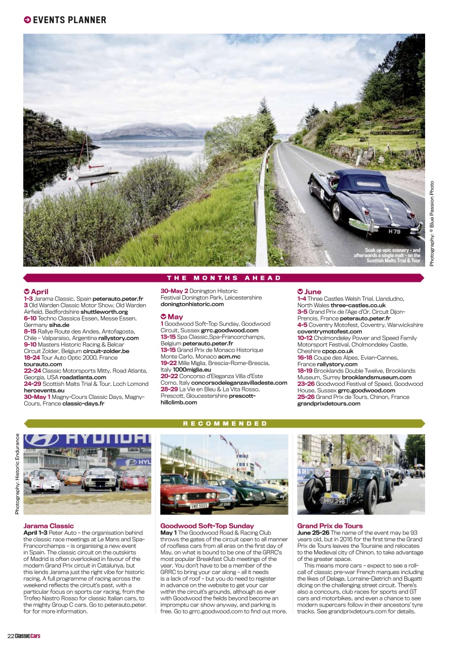 Classic Cars Preview Pages