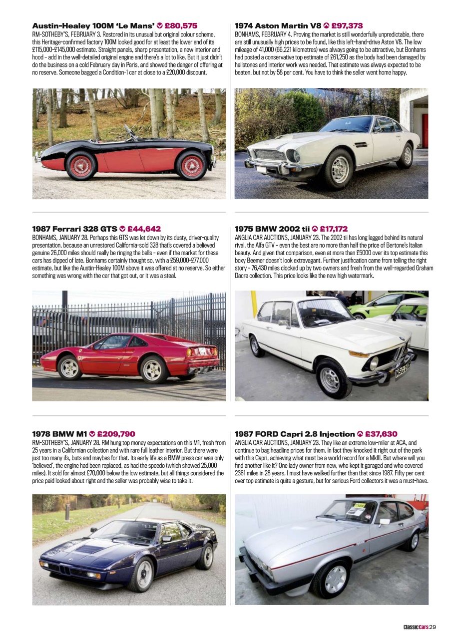 Classic Cars Preview Pages