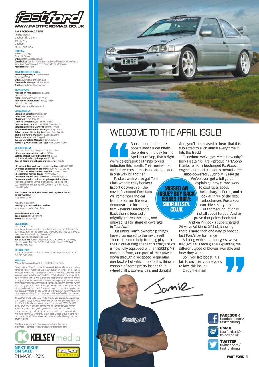 Fast Ford Preview Pages