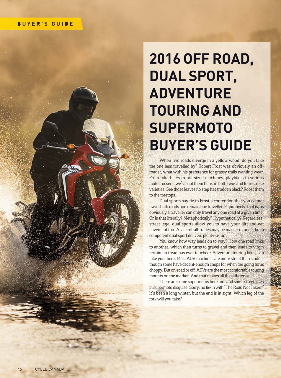 Cycle Canada Preview Pages