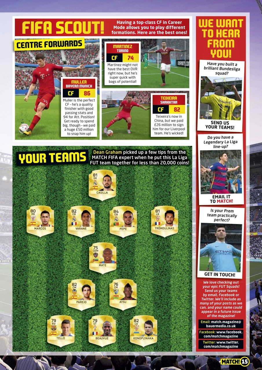 Match Preview Pages