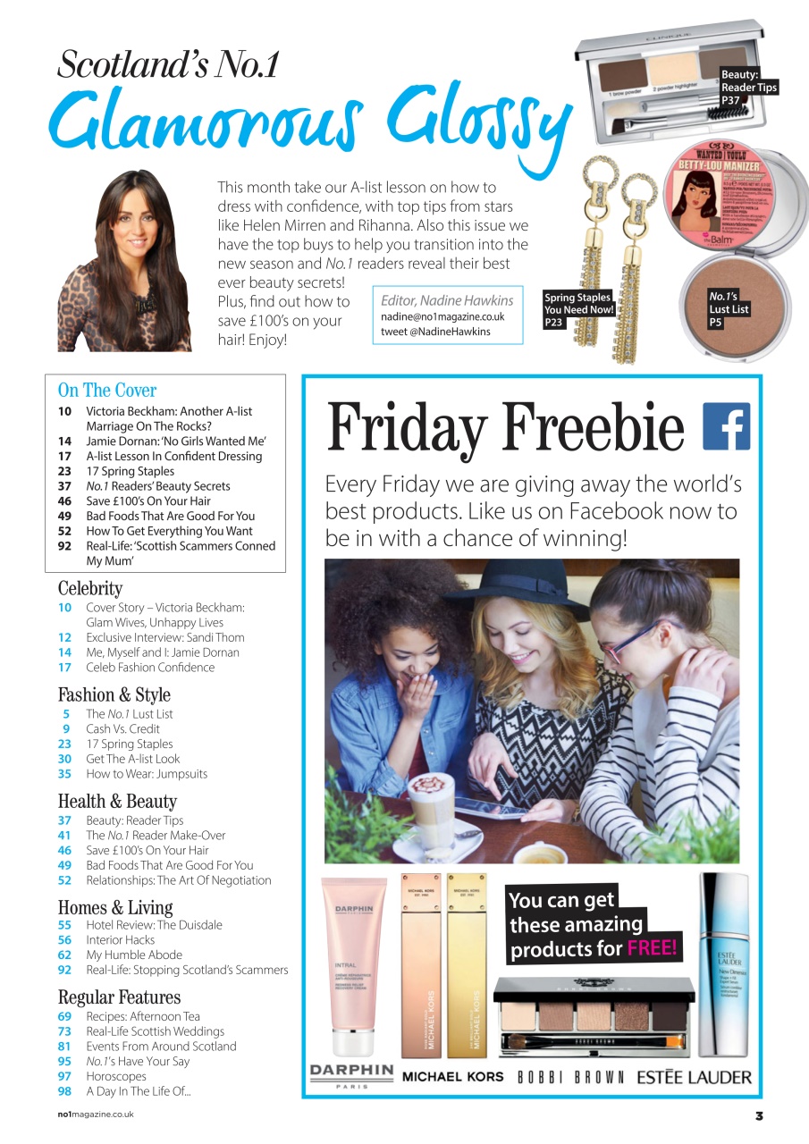 Number 1 Magazine Preview Pages