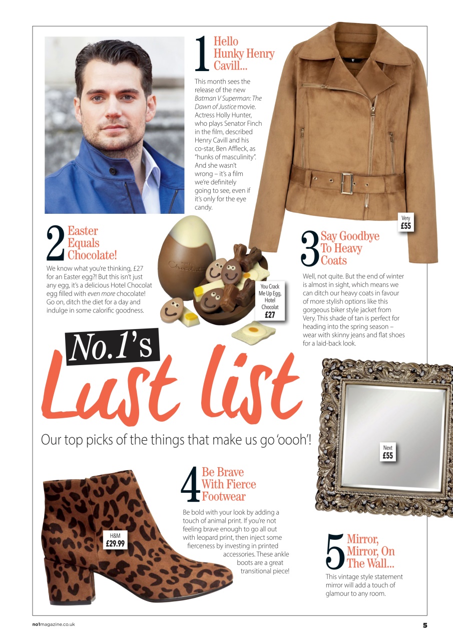 Number 1 Magazine Preview Pages