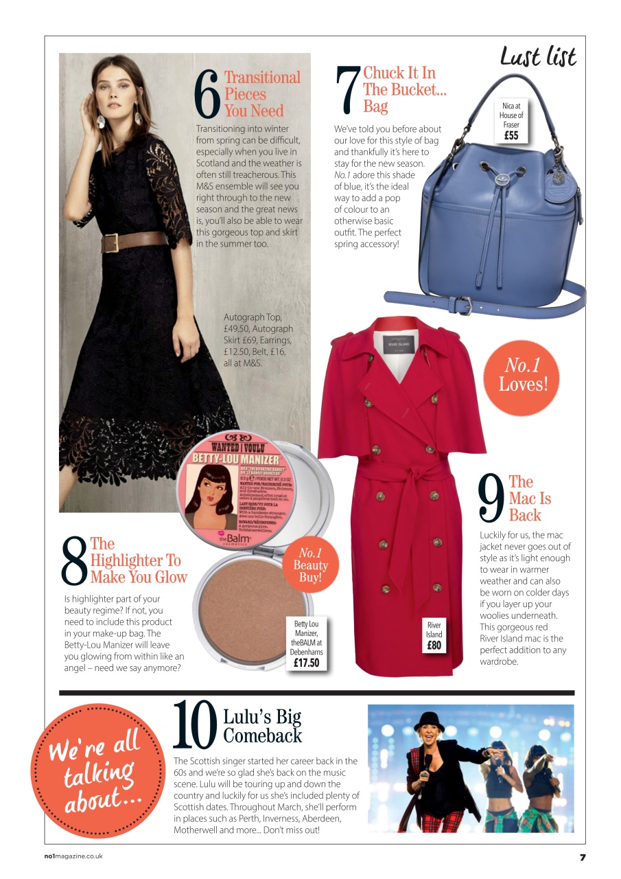 Number 1 Magazine Preview Pages