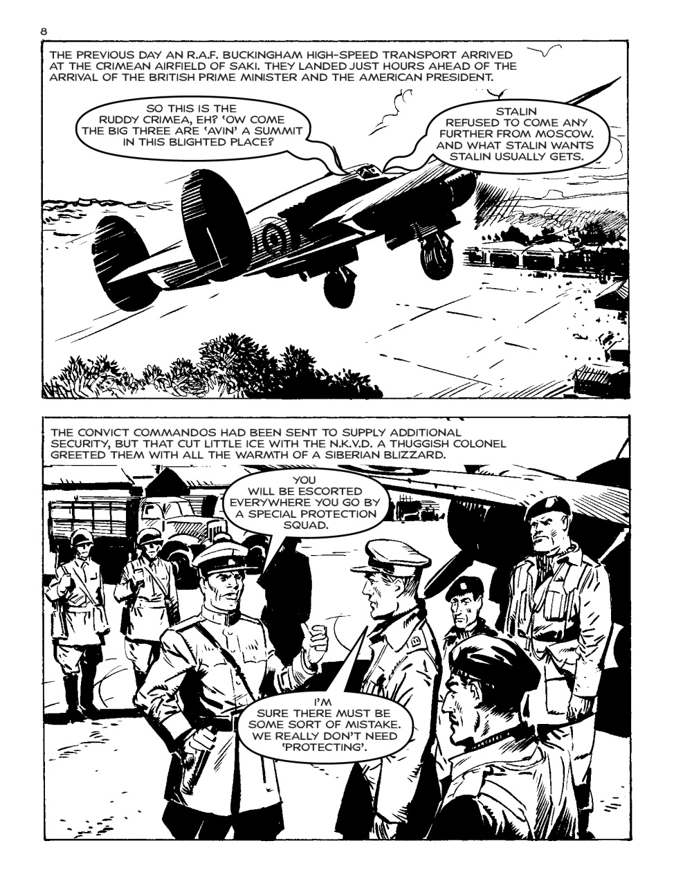 Commando Preview Pages