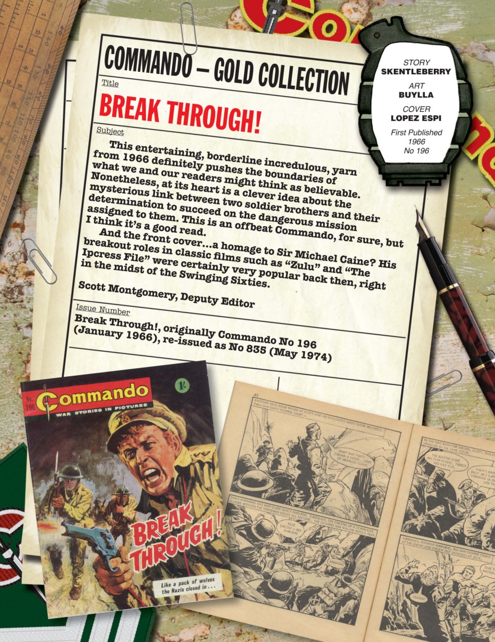 Commando Preview Pages