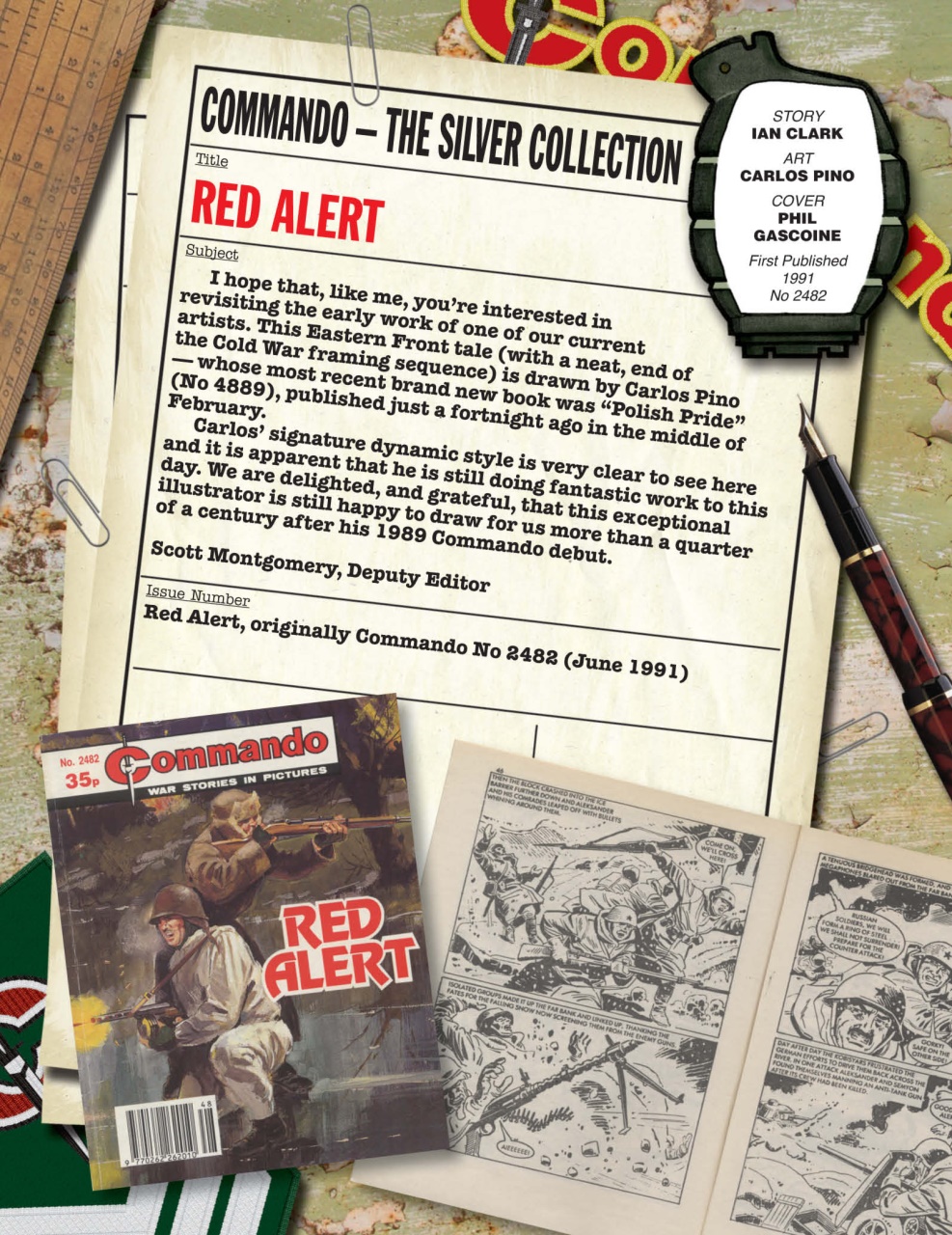 Commando Preview Pages