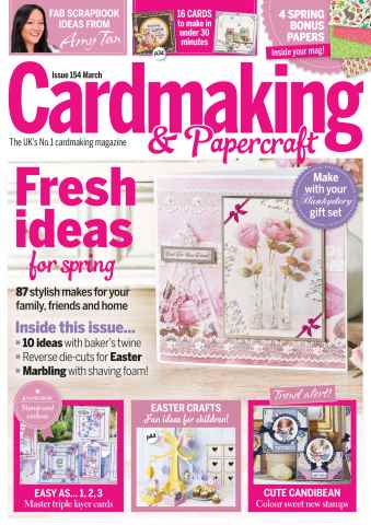 Cardmaking & Papercraft issue March 2016